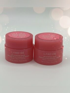 Laneige Lip Sleeping Mask Mini Duo Berry 3g x2 Travel Size New